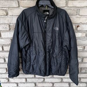The North Face Men’s gray zip full front jacket